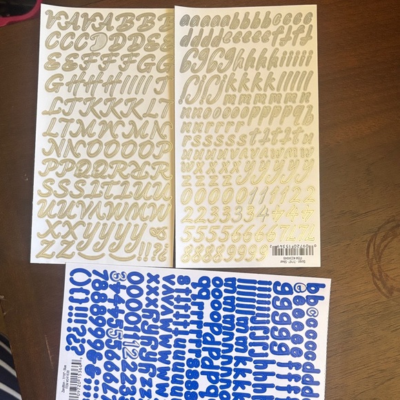 Colorful Alphabet Sticker Set - Picture 3 of 10